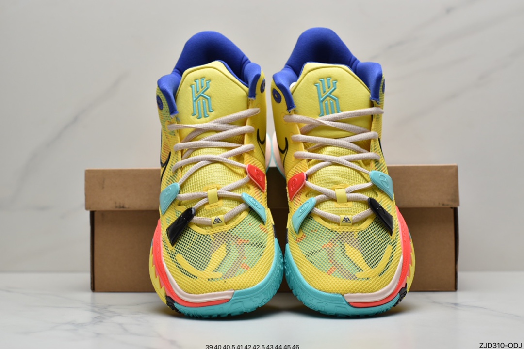 240 耐克Nike Kyrie 7 EP”Copa”欧文7代室内休闲运动中帮篮球鞋CQ9327-402