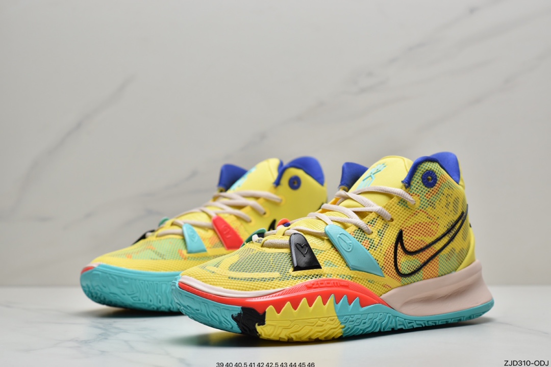 240 耐克Nike Kyrie 7 EP”Copa”欧文7代室内休闲运动中帮篮球鞋CQ9327-402