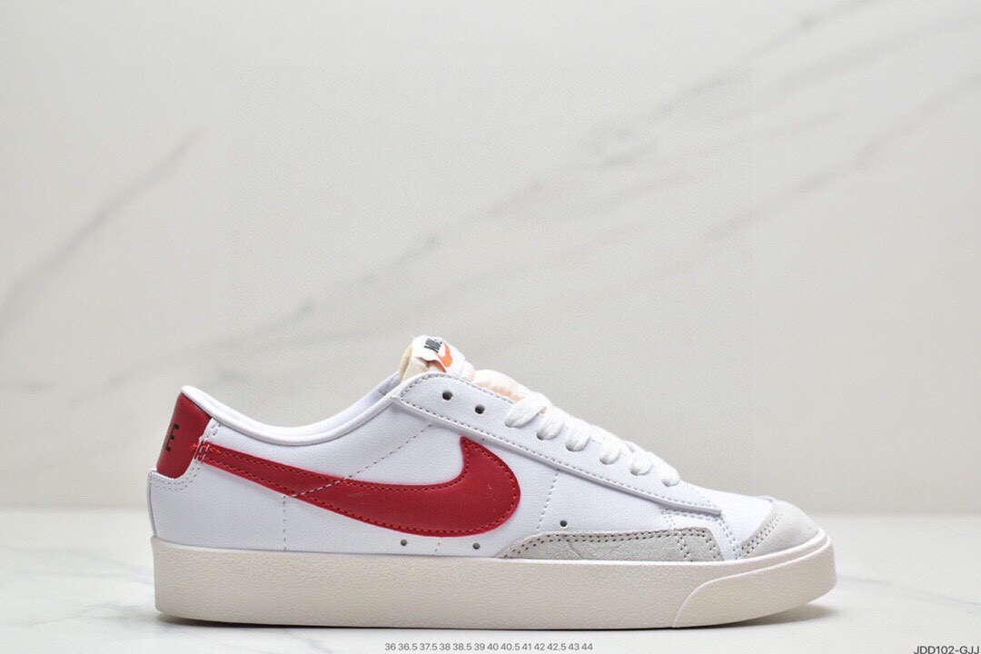 120 耐克NIKE WMNS Blazer Low LX 开拓者低帮百搭休闲运动帆布板鞋DJ4665-100