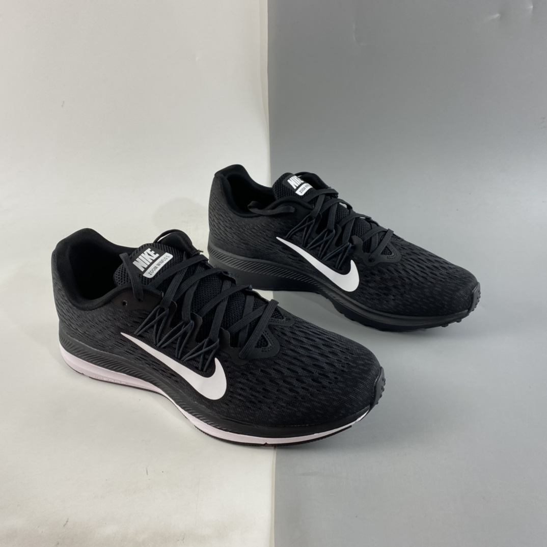 P190  NIKE Zoom Winflo 5 耐克网面透气轻便缓震运动跑步鞋 AA7406-001