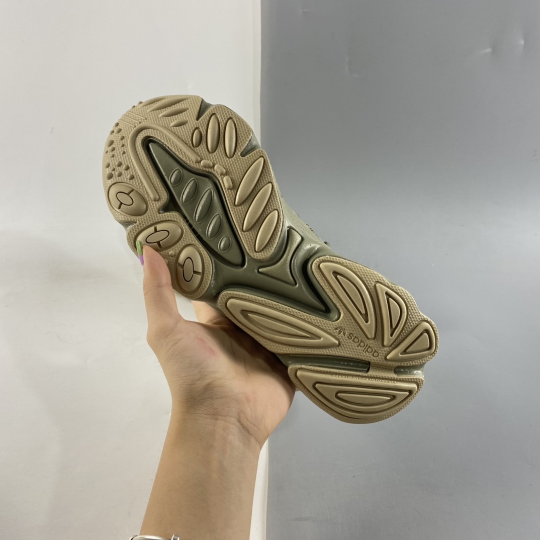 P150  Adidas Originals Ozweego 三叶草复古3M反光透气跑步鞋 GY3157