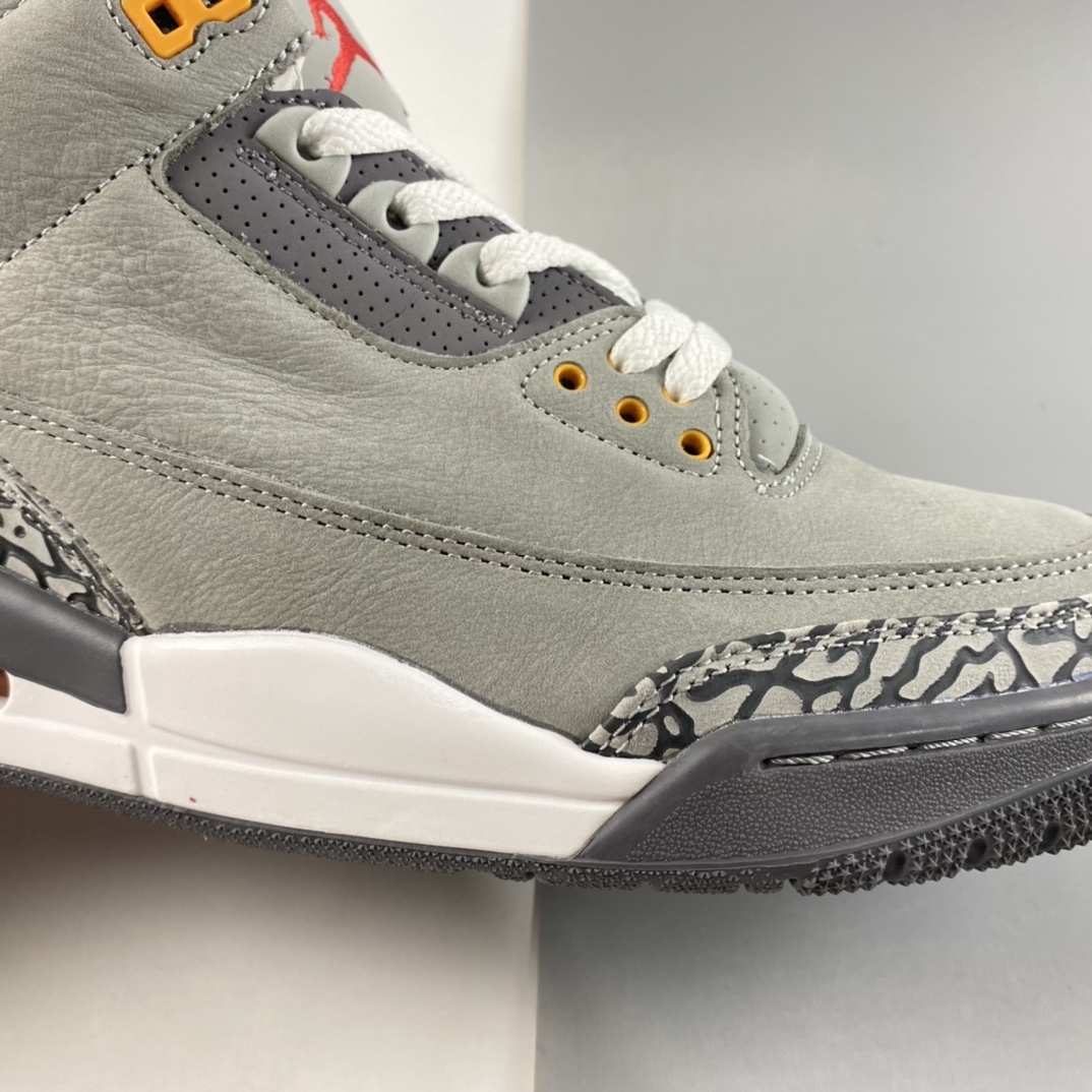 P380  Air Jordan 3 Retro“Cool Grey”AJ3 乔3酷灰 篮球鞋 CT8532-012