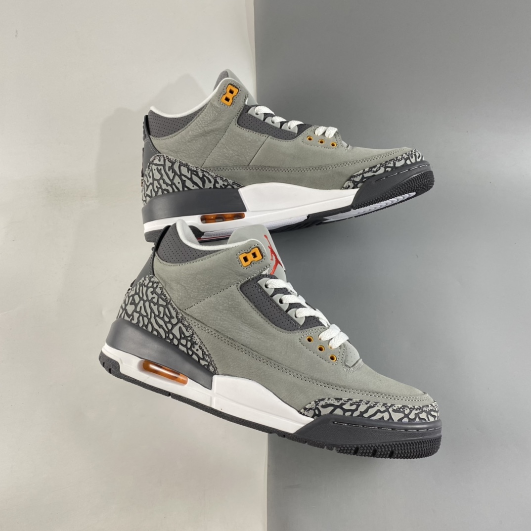P380  Air Jordan 3 Retro“Cool Grey”AJ3 乔3酷灰 篮球鞋 CT8532-012