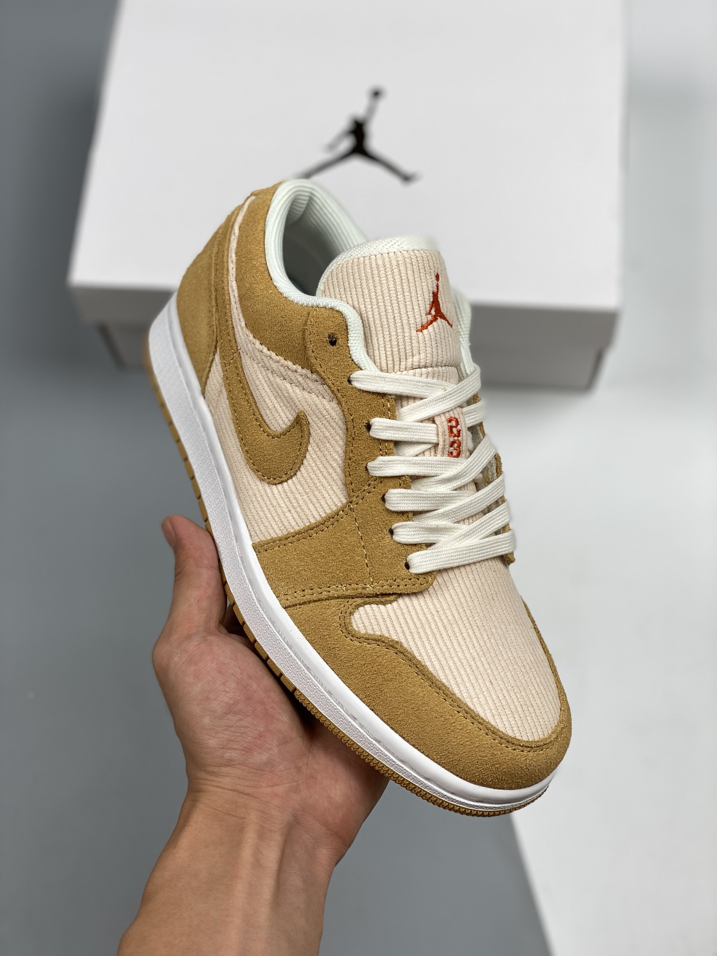 Versión de verificación Air Jordan 1 Low Caqui Pana La mejor versión de caña baja del mercado, calidad de techo! La úni…