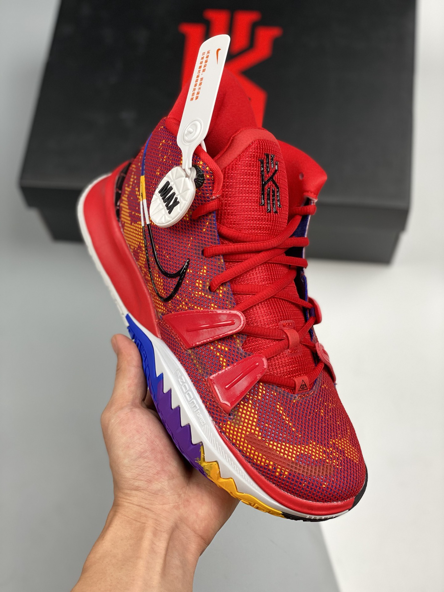 NK KYRIE 7 'COPA' rojo fuego, Kyrie 7 rojo fuego, destruyendo el mundo, todas las tallas disponibles‼️ Techo de combate…