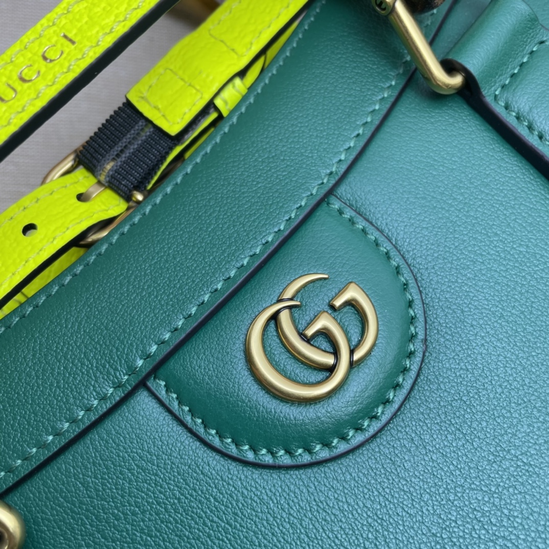 GUCCI古驰Diana竹节中号托特包655658