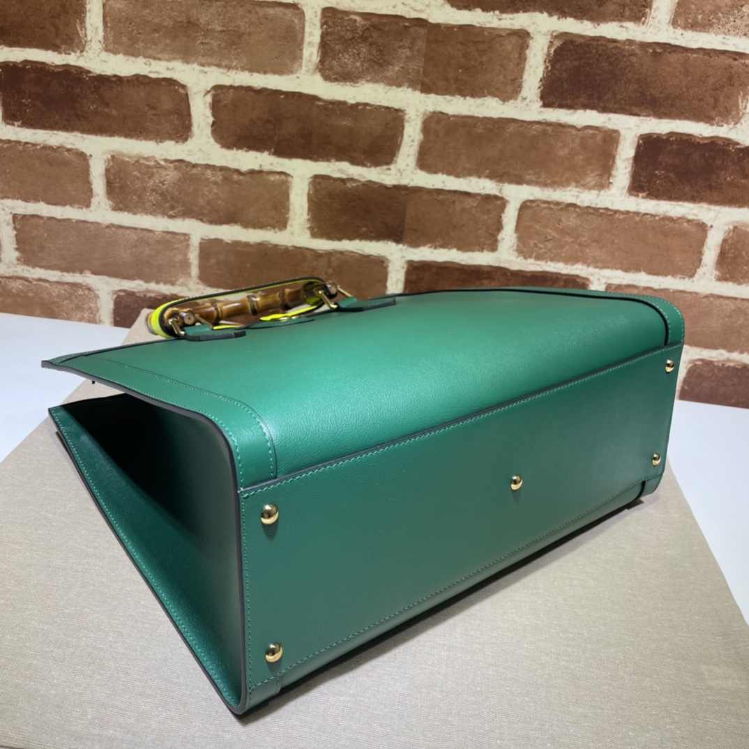 GUCCI古驰Diana竹节中号托特包655658