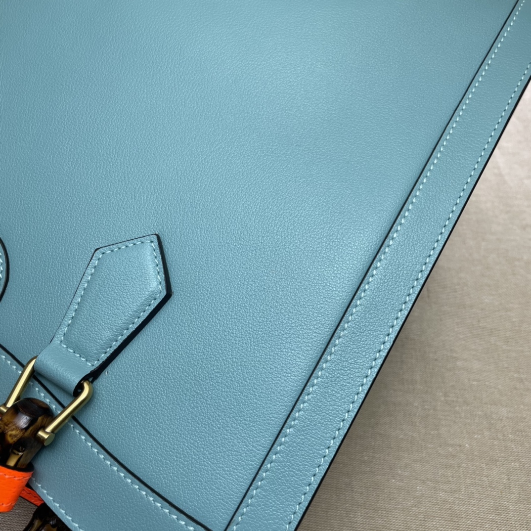 GUCCI古驰Diana竹节中号托特包655658