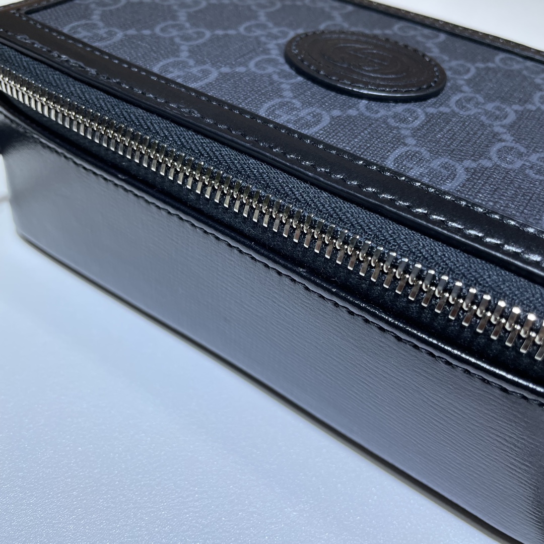 GUCCI古驰互扣式双G迷你手袋671674