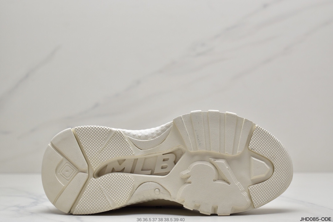 190  MLB Big Ball Chunky Canvas HI 复古厚底老爹风慢跑鞋32SHU1011