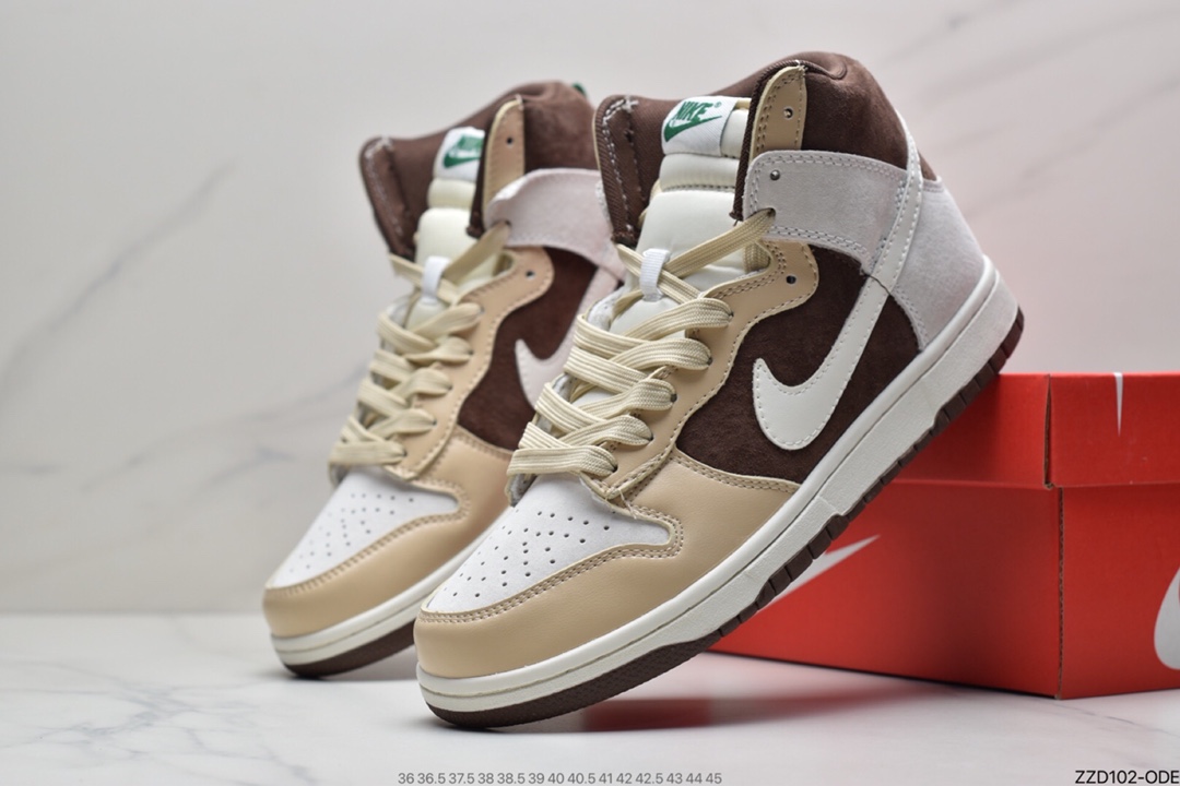 250 耐克Nike Dunk SB High “Invert Celtics” 拼接运动板鞋DH5348-100