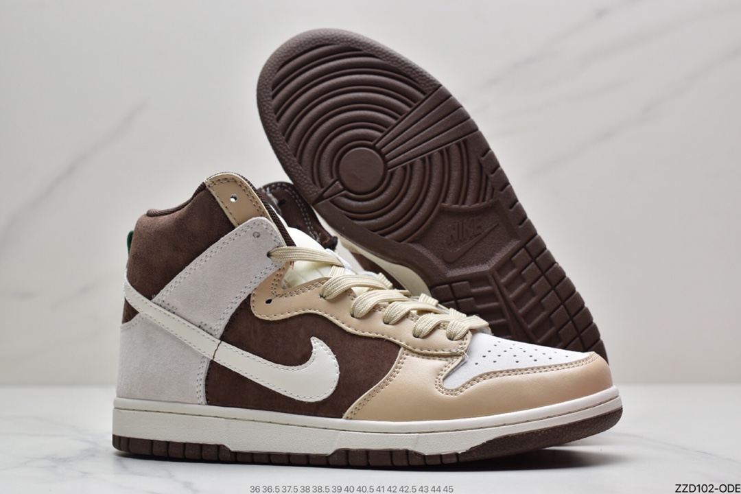 250 耐克Nike Dunk SB High “Invert Celtics” 拼接运动板鞋DH5348-100