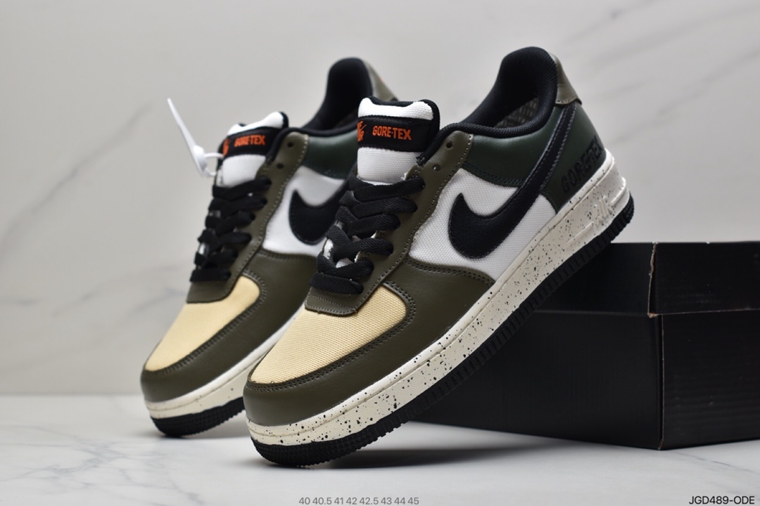 180 耐克NK Air Force 1 Gore-Tex “Escape”机能防水橄榄绿DM6435-222