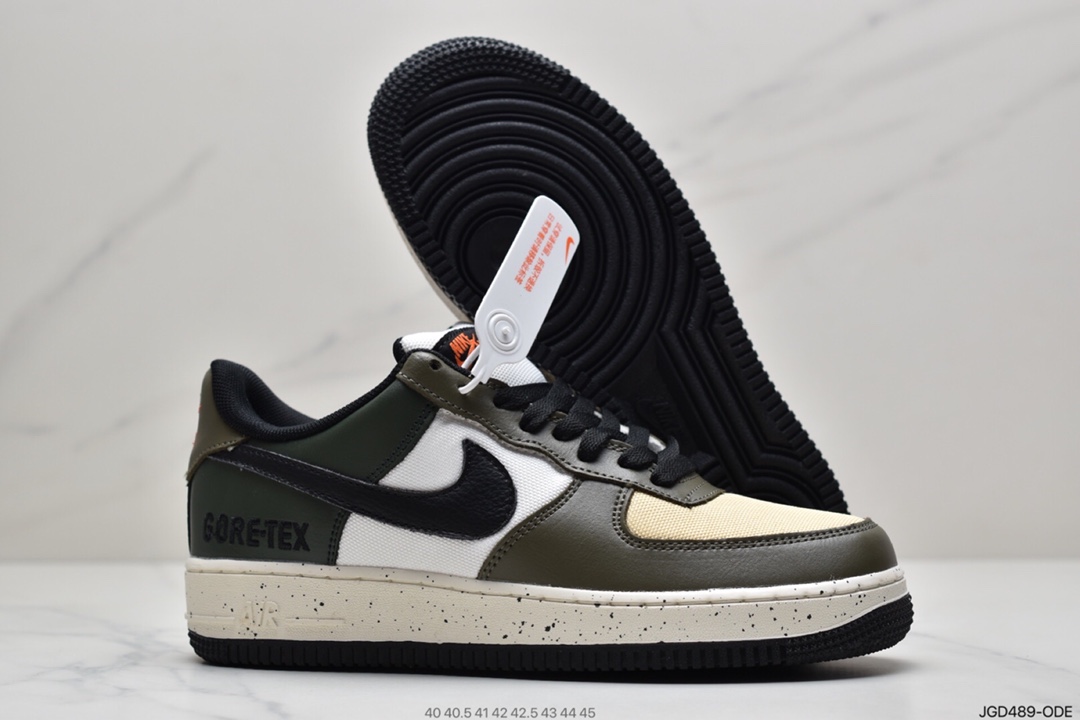 180 耐克NK Air Force 1 Gore-Tex “Escape”机能防水橄榄绿DM6435-222
