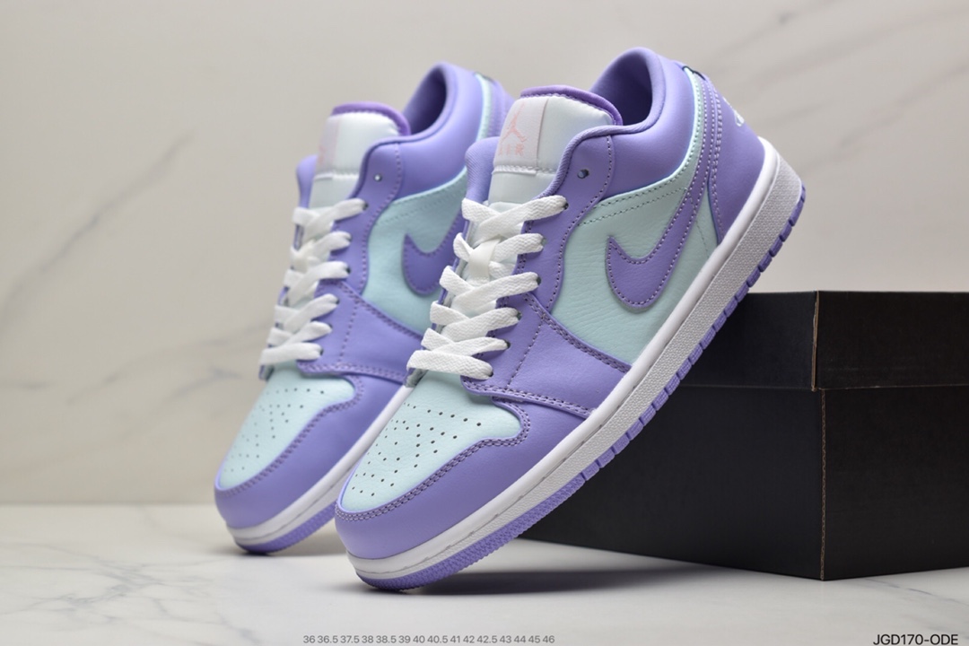 180 耐克Nike Air Jordan 1 Low AJ1 乔1 低帮潮流缓运动休闲板鞋DM5443-666