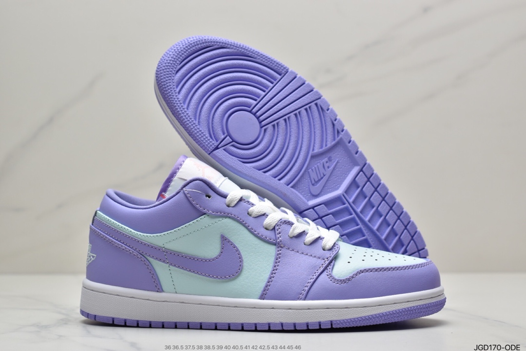 180 耐克Nike Air Jordan 1 Low AJ1 乔1 低帮潮流缓运动休闲板鞋DM5443-666
