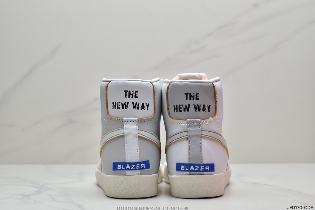 150  耐克Nike Blazer Mid ’77 Label Maker  刮刮乐高帮板鞋 DC5203-100