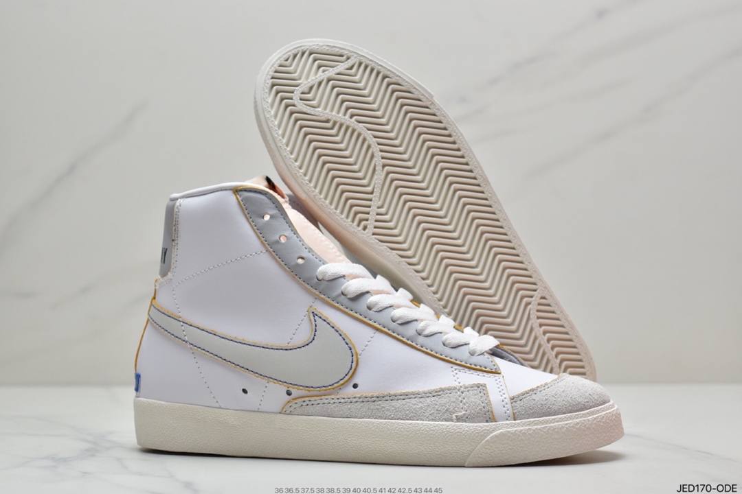 150  耐克Nike Blazer Mid ’77 Label Maker  刮刮乐高帮板鞋 DC5203-100