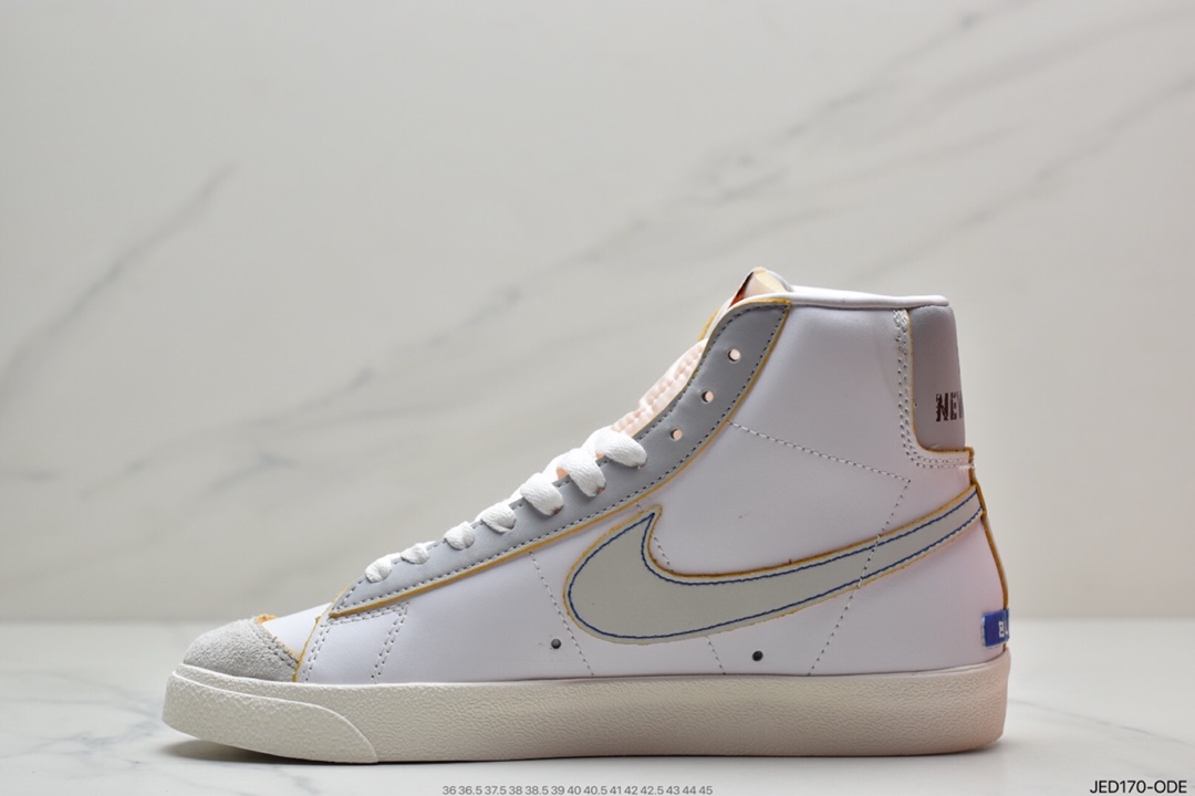150  耐克Nike Blazer Mid ’77 Label Maker  刮刮乐高帮板鞋 DC5203-100