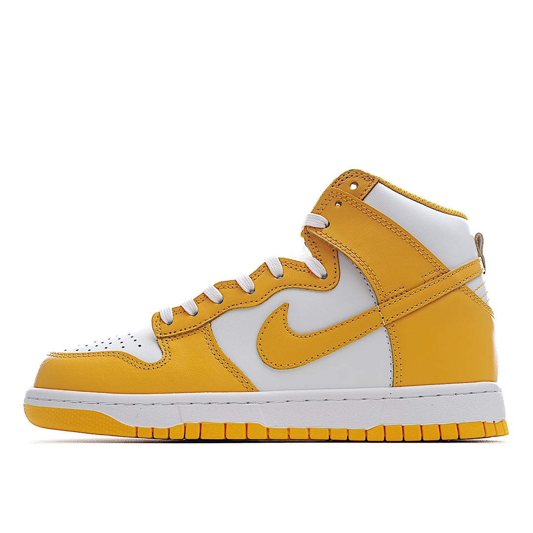 K0 耐克 SB DUNK 高帮 Nike Dunk High “Dark Sulfur” 姜黄
