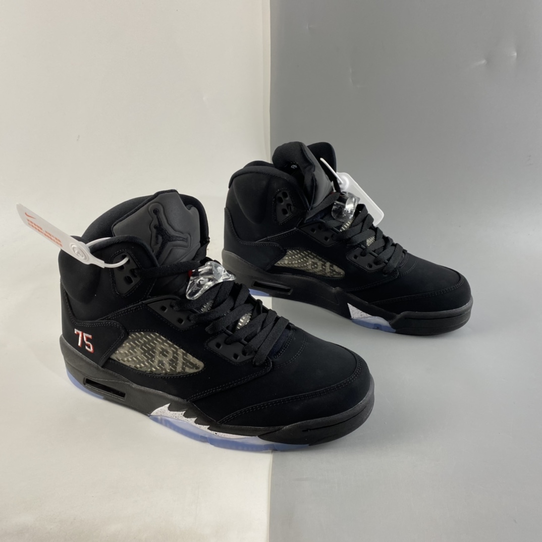 P380  Air Jordan 5 OG“Black Metallic”AJ5 乔5黑银 AV9175-001