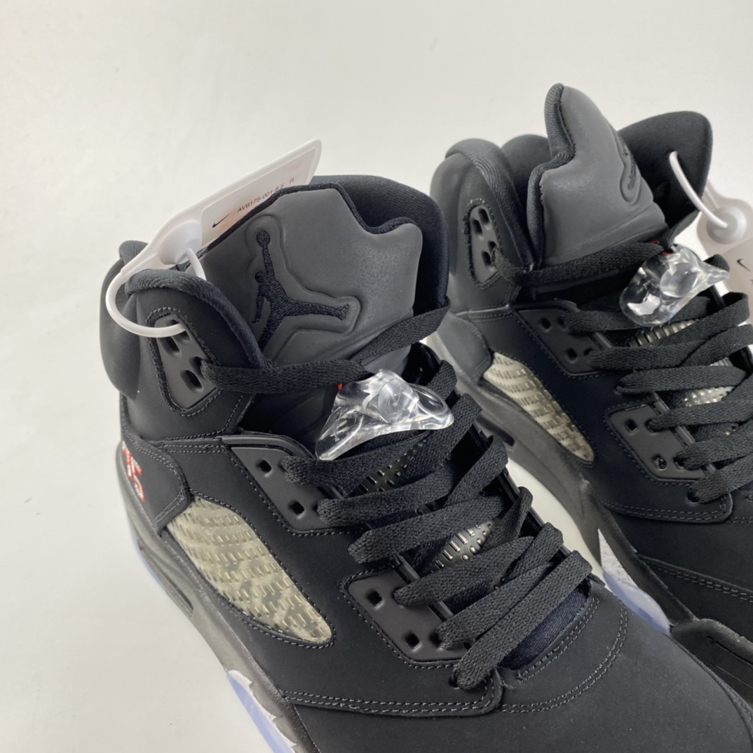 P380  Air Jordan 5 OG“Black Metallic”AJ5 乔5黑银 AV9175-001