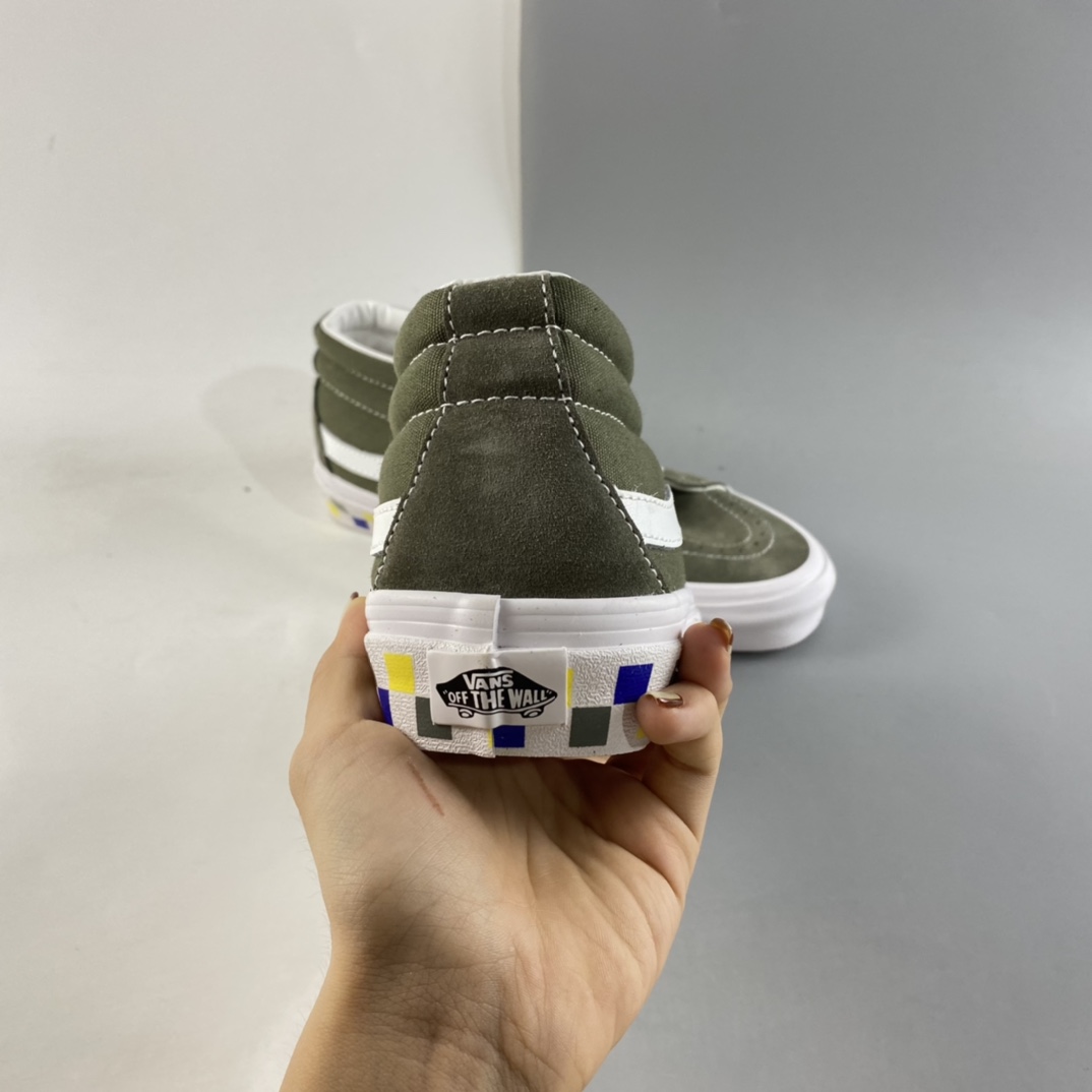 120  Vans SK8-Mid Reissue 范斯中邦男女同款休闲鞋