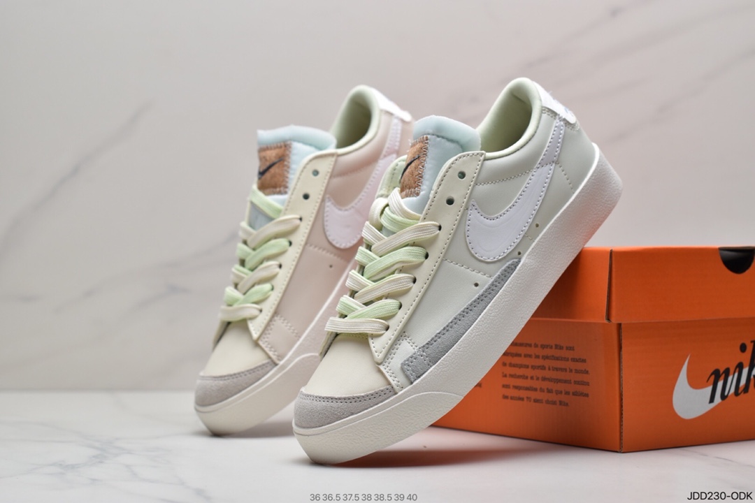 120 耐克Nike Blazer Low Sd复古经典开拓者低帮帆布板鞋DM7186
