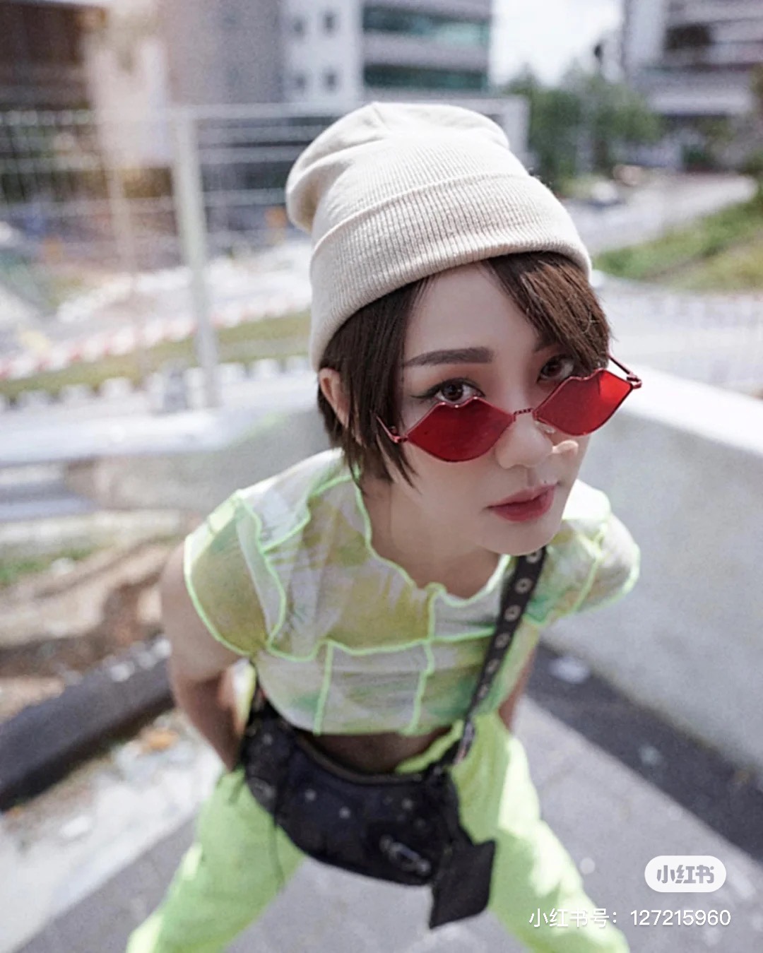 Balenciaga Le Cagole 26CM 抓皱牛皮月牙包 671309黑色