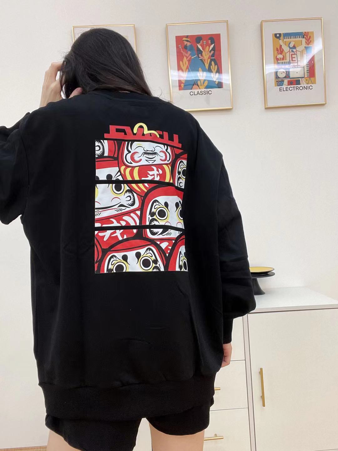 “XY Fs31 Top Version 360g Reweaved Fabric EVISU 21SS Buddha Head Sign Guard” - 图片 5