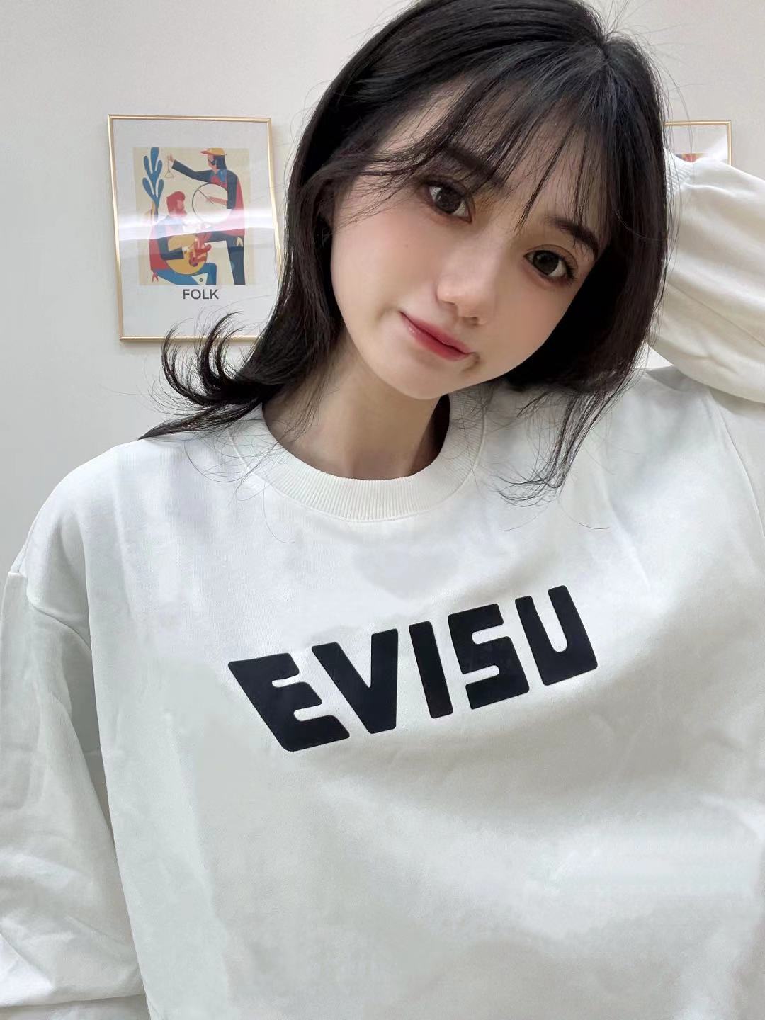 “XY Fs31 Top Version 360g Reweaved Fabric EVISU 21SS Buddha Head Sign Guard” - 图片 2