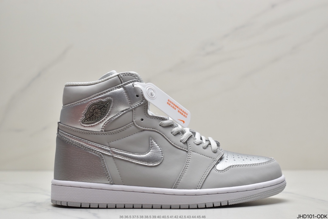 190 乔丹Air Jordan 1 Mid AJ1 高帮篮球鞋AH7389-003