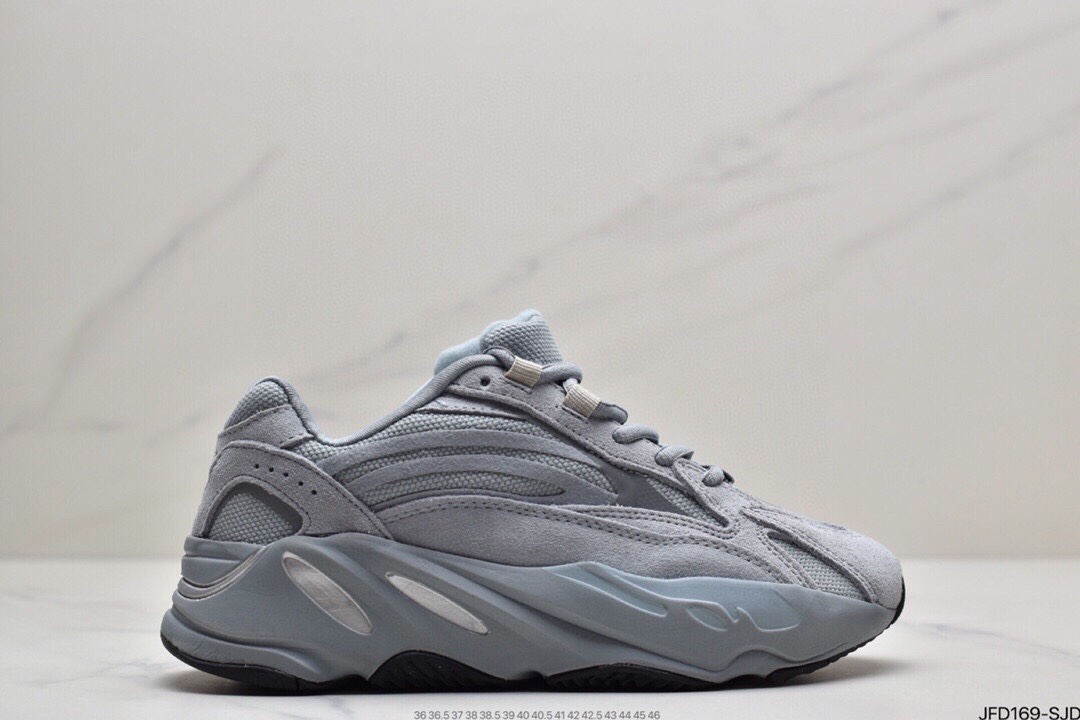 170 真爆 Adidas Yeezy Boost 700 Inertia  侃爷椰子700 3M反光跑鞋 EG7487-526
