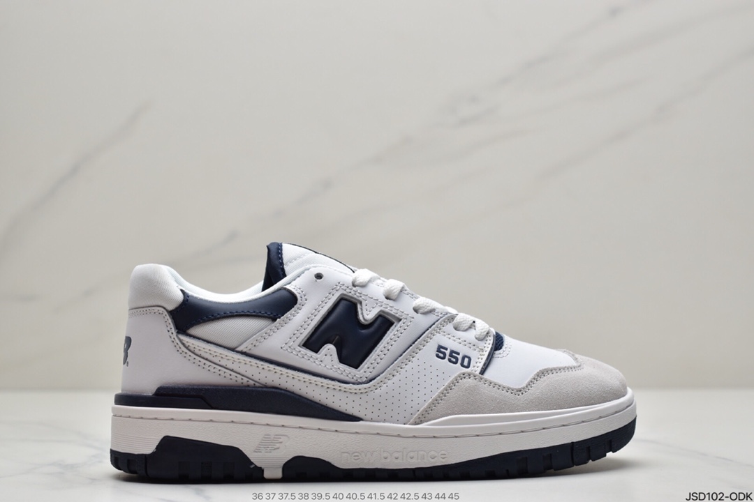 200 New Balance BB550系列经典复古低帮休闲运动篮球板鞋BB550WA1