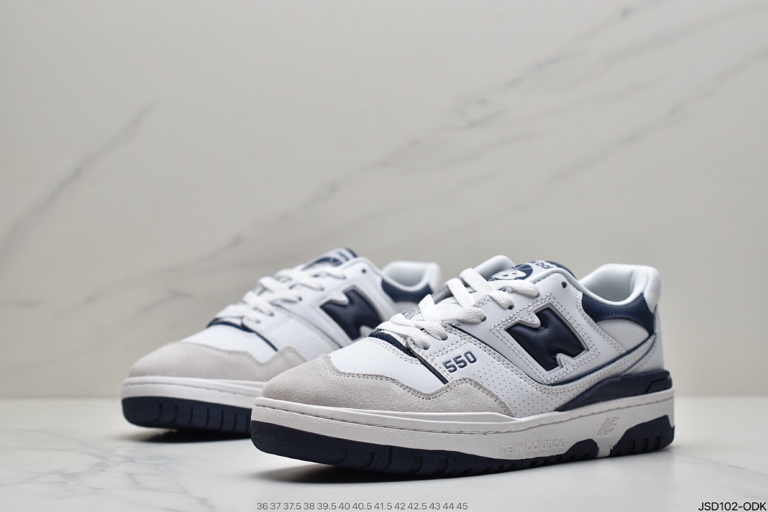 200 New Balance BB550系列经典复古低帮休闲运动篮球板鞋BB550WA1