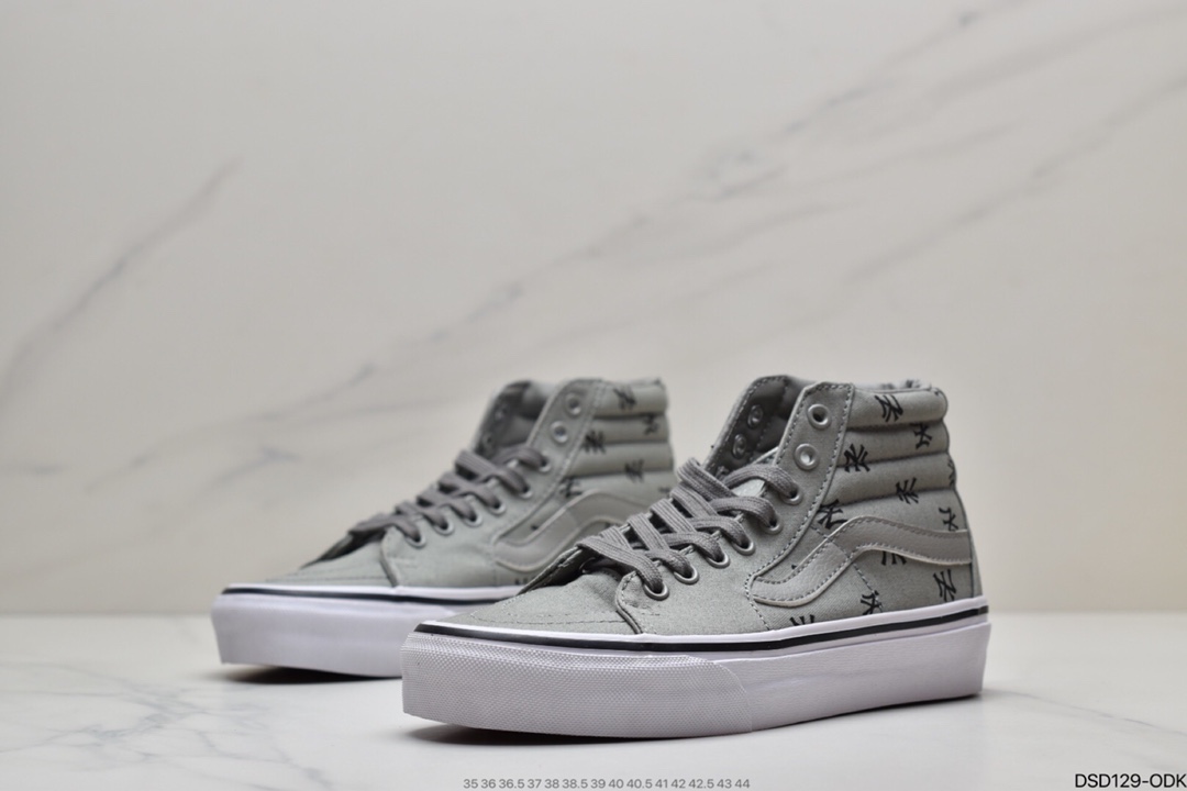 100 万斯VANS SK8-Hi Slim 万斯高帮时尚运动休闲板鞋滑板鞋
