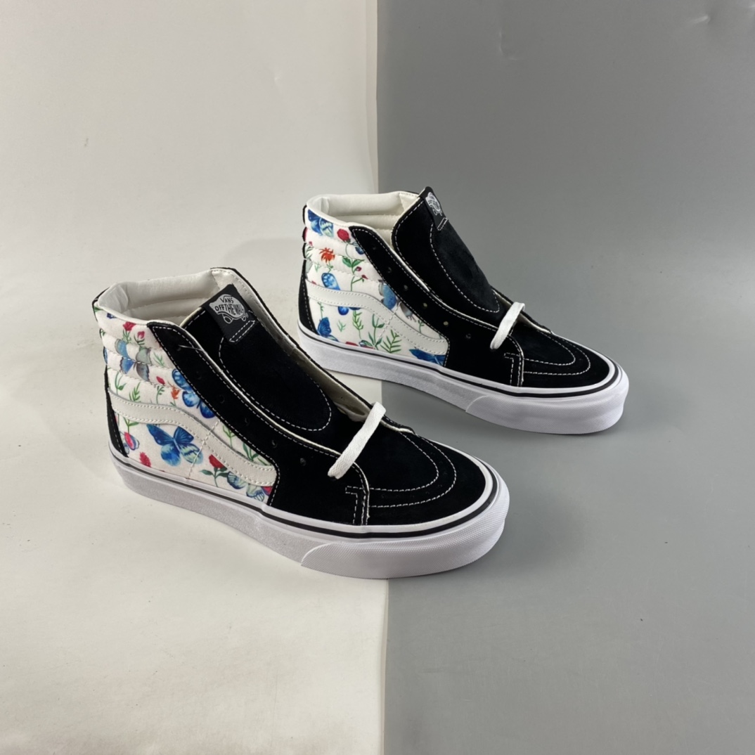 P160  Vans SK8-Hi 蝴蝶图案绘制 VN0A5HXVUCO