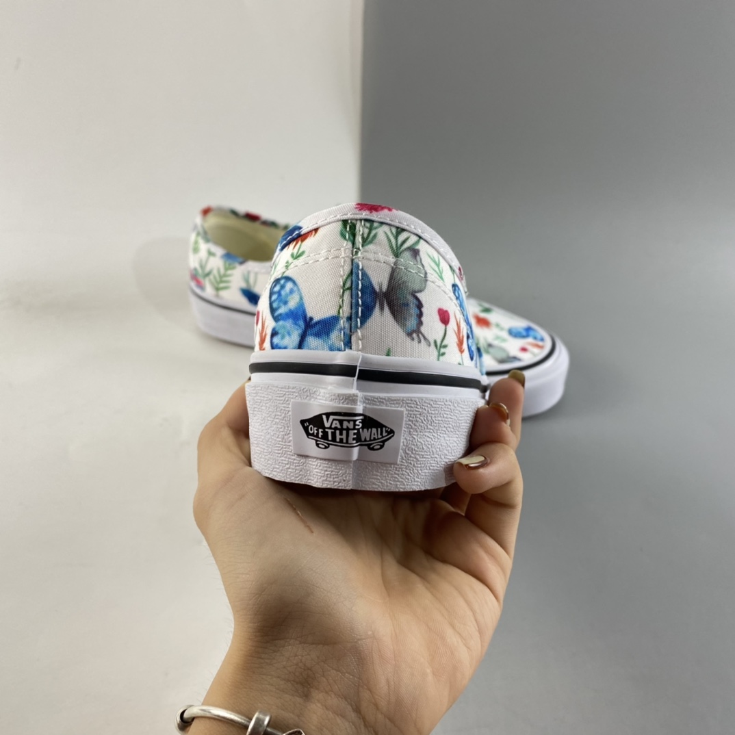 P140  Vans Authentic 蝴蝶图案绘制 VN0A5HZSUC0