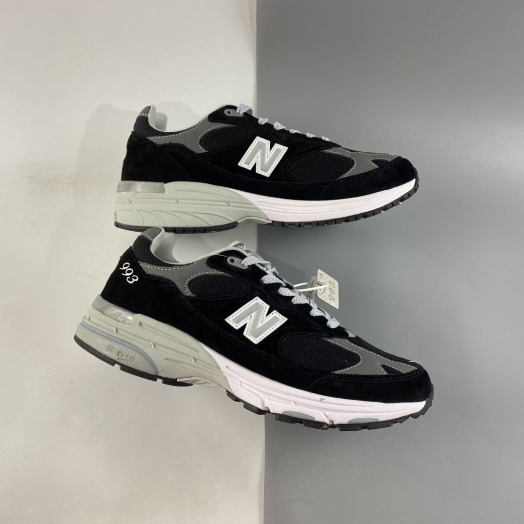 P200  New Balance NB Made In USA M993系列跑步鞋 MR993BK