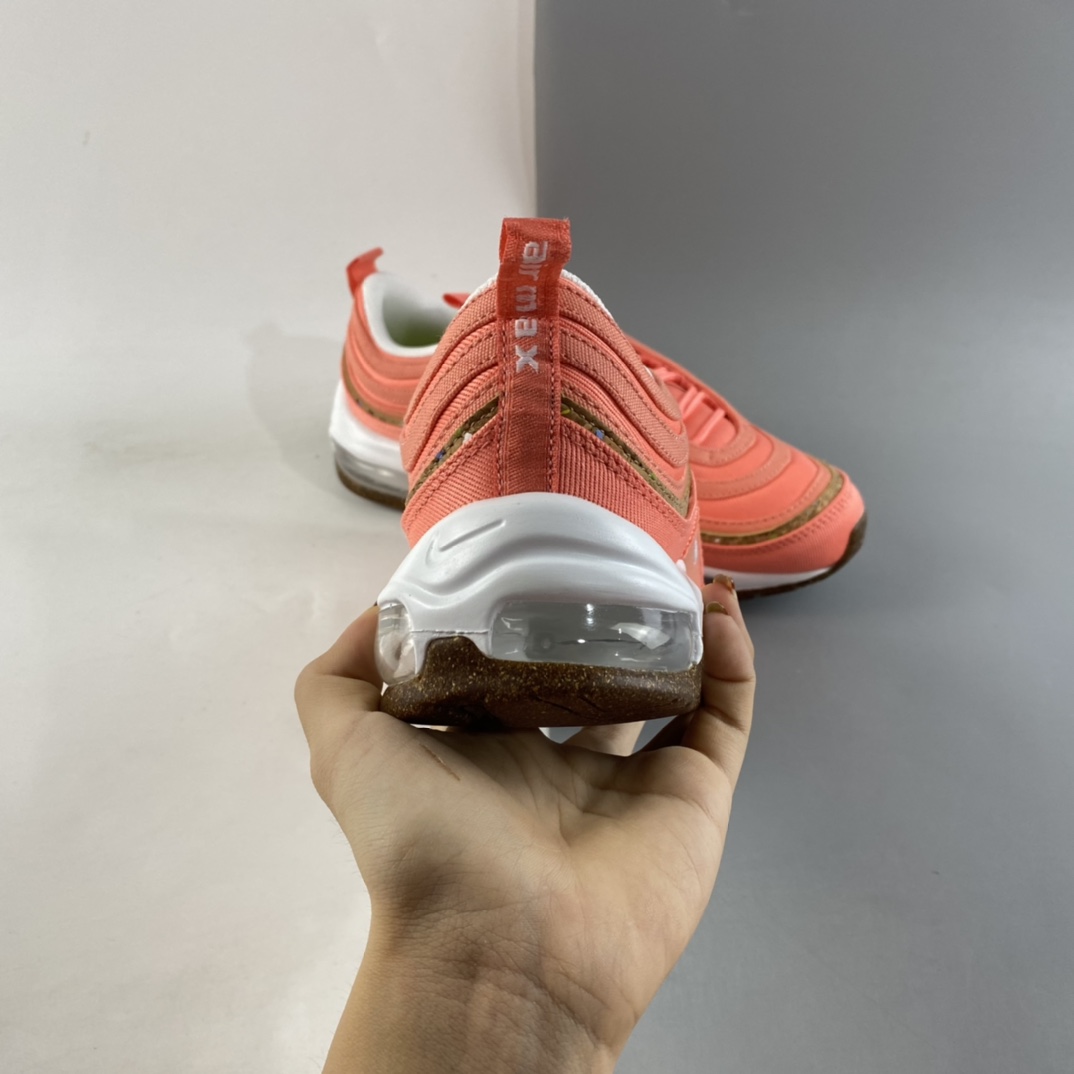 P240  NIKE Air Max 97 时尚休闲弹头气垫跑鞋 DC4012-800