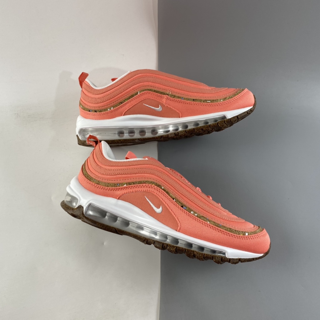 P240  NIKE Air Max 97 时尚休闲弹头气垫跑鞋 DC4012-800