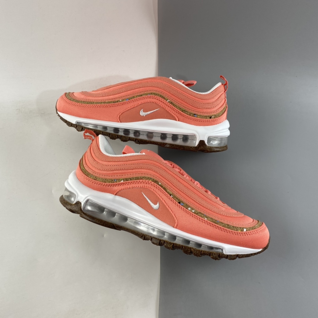 P240  NIKE Air Max 97 时尚休闲弹头气垫跑鞋 DC4012-800