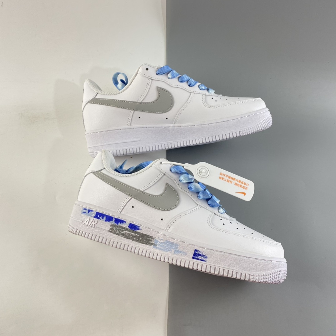 P200  NIKE Air Force 1’07 Lx 彩绘涂鸦空军一号板鞋 314192-117