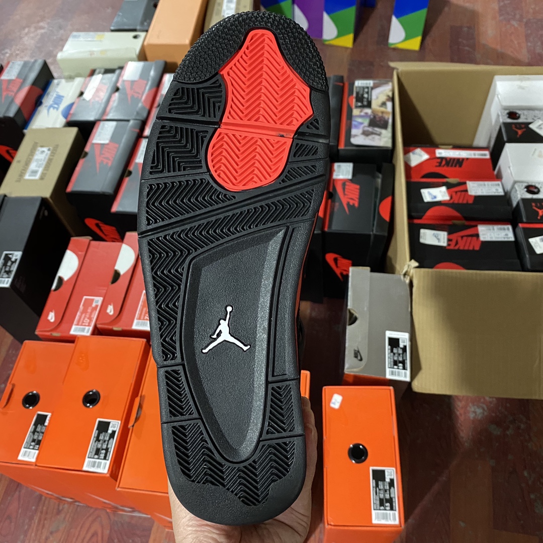 ♨️东莞裁片版本 2026年开年重磅福利特价！aj4黑红雷电 40.5-48.5齐 售前 售后三包到底，