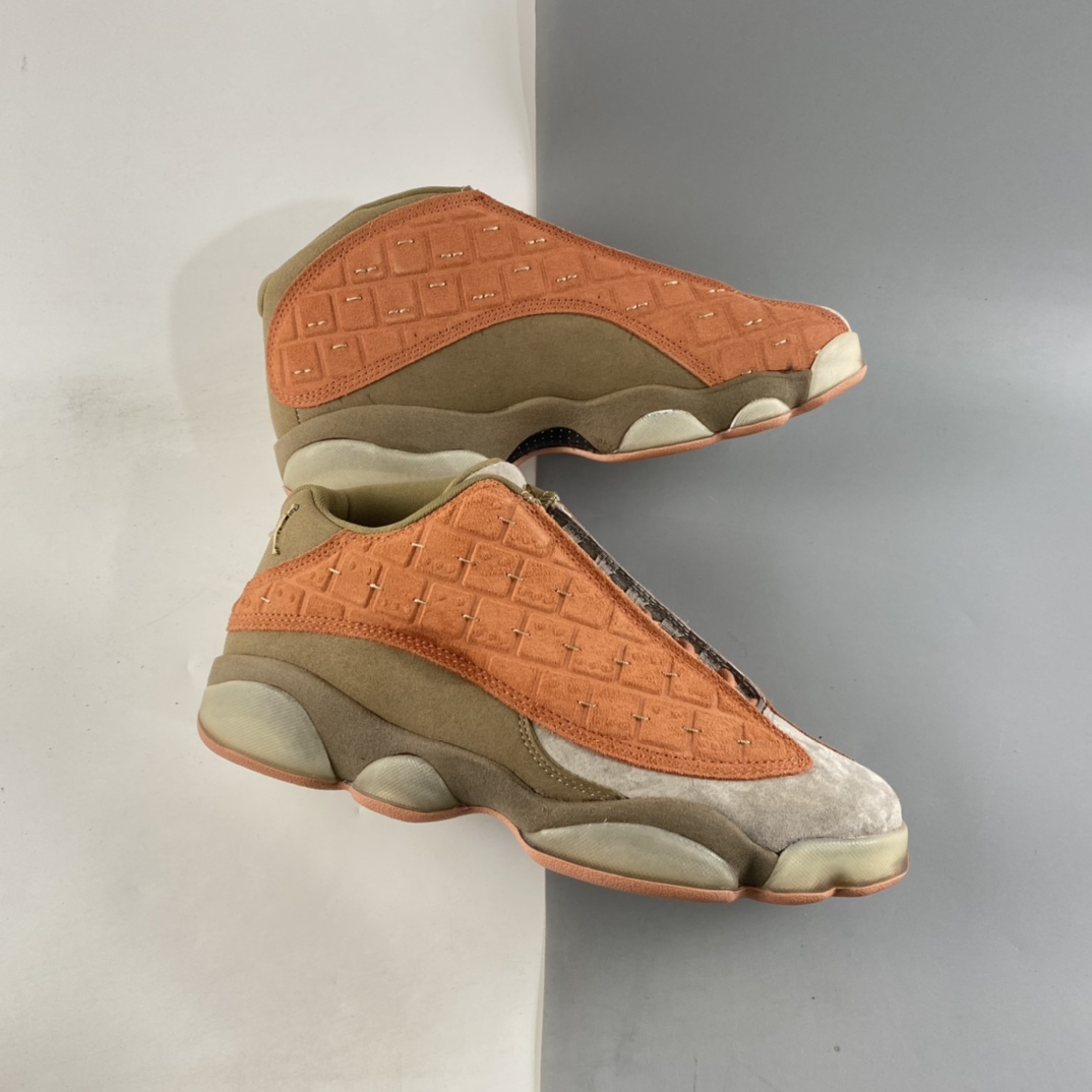 P480  CLOT x NIKE Air Jordan 13 RetroAJ13兵马俑 AT3102-200