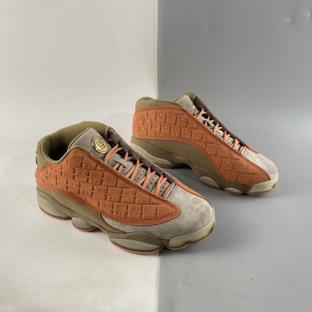 P480  CLOT x NIKE Air Jordan 13 RetroAJ13兵马俑 AT3102-200