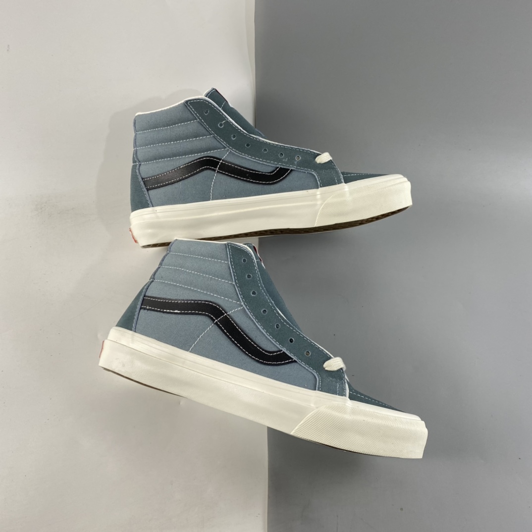 P160  Vans SK8-Hi 范斯雾霾蓝高帮经典款帆布鞋VN0A4BVB20R