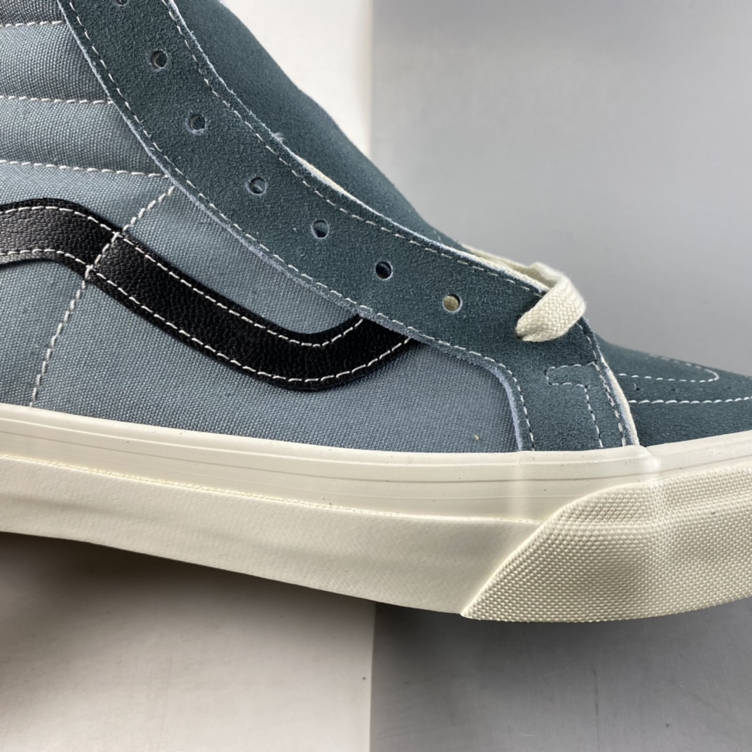 P160  Vans SK8-Hi 范斯雾霾蓝高帮经典款帆布鞋VN0A4BVB20R