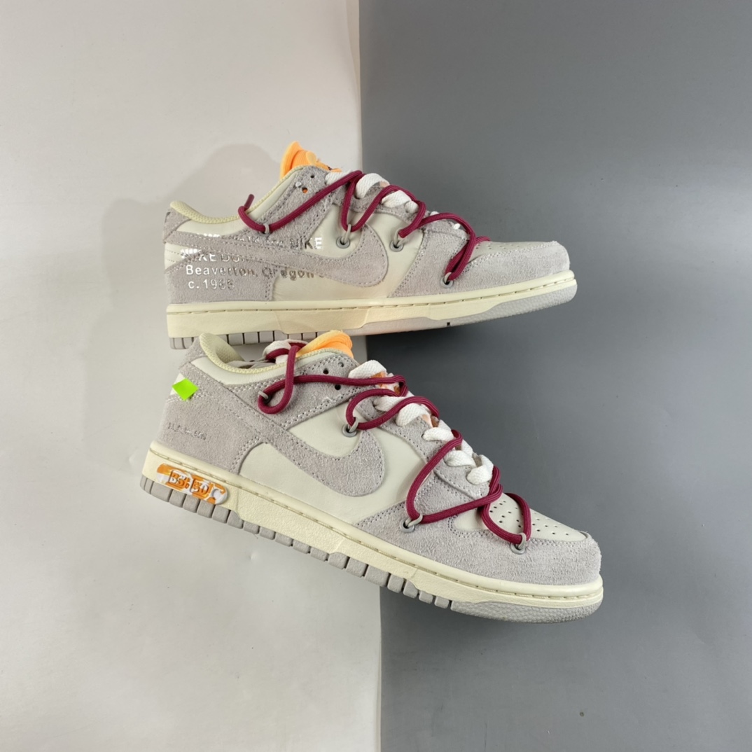 P280  Off-White x Nike SB Dunk Low”The 50”扣篮系列板鞋 DJ0950-114