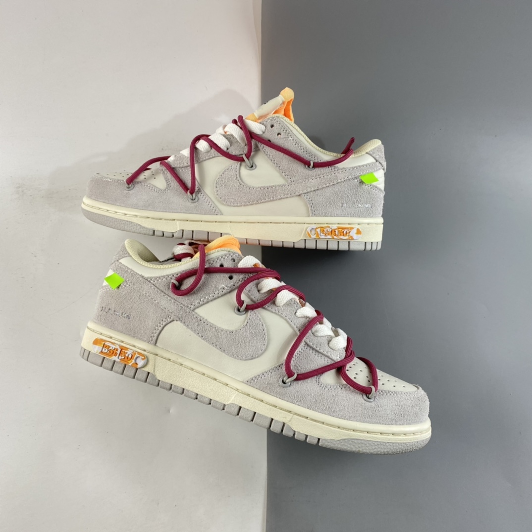 P280  Off-White x Nike SB Dunk Low”The 50”扣篮系列板鞋 DJ0950-114